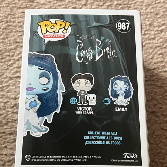Funko Pop! Emily Figure - Blue and White - Picture 3 of 4